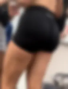 Hot blonde with stupidly amazing ass in alphalete shorts (OC)
