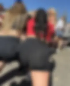 Slim Fit Tight Round Pear Bubble Butt Brunette PAWG