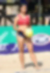 Thai candid volleyball girls