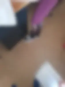 Hot Skinny Legs of a College Girl in a Purple Dress And Black Pantyhose