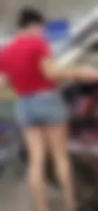Some Jean shorts