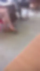 Candid college girl's legs