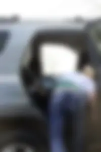 Some candid girls cleaning their cars in jeans and some showing ass crack