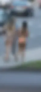 Busted capping sexy white girl in thong bikini