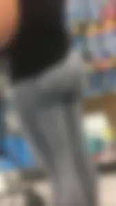 Squatting milf