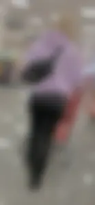 Blonde Pawg in pink and leggings