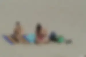 Sexy mature girls on Vilanova topless beach