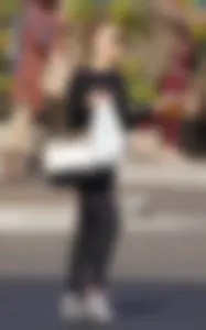 Sexy ass blonde in the parking lot in leggings with amazing body