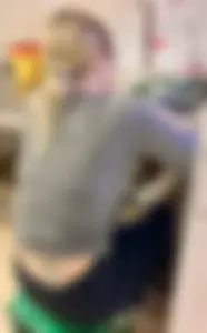 Blonde Worker with Big Ass Tight Black Jeans  (not OC)