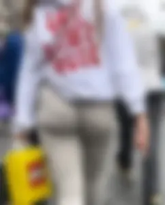 Hot bubblebutt with a jiggle in thight leggings
