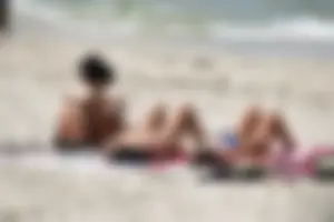 Beach and bikini girls