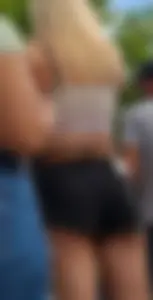 Ass in short shorts heaven: A lil sample of what I’ve seen in just two days at the fair