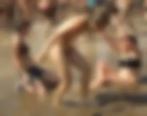 Publicly nude girls