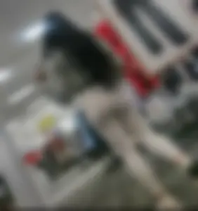 Two beautiful asses at Target