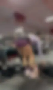 Nutbuster! Latina With Plump Ass In Gym Shorts  Not OC