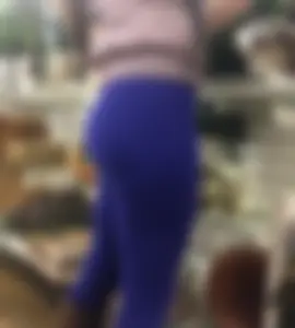 Busted by blue booty