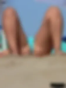 2 topless thonged sexy friends on the beach with great bodies