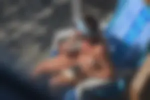 Creepshots of a neighbor milf in a bikini while sunbathing