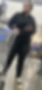 Chic magically reveals VPL with a sweet deep bendover‼️
