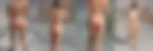 Candid beach and bikini babes