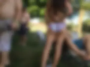 Pool BBQ bikinis