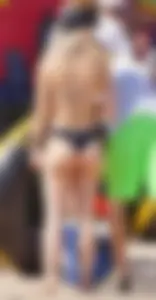 Bikini girls at Salt River Tubing in Arizona