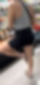 Yoga pose milf in leggings
