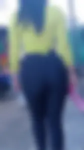 Ass in Black Spandex made to fuck and cum - One of my fav + Clip