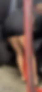Lightskin booty shorts with a mound