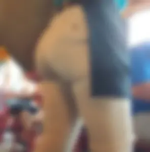 Blonde Waitress With Nice Ass in Khaki Pants (First Time Using Front Camera)