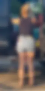 Shopping wife Pawg Jean shorts!