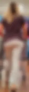 Thick asses at the mart