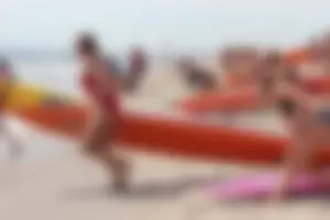 Bunch of sexy lifeguard tournament girls from 2013