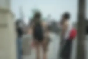 Candid Florida babes at Deerfield Beach in the winter