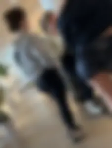 3 college PAWGS in leggings