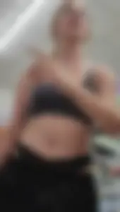 Teen showing her thong