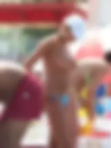 Topless and nude beach sexy girls