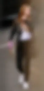 Redhead and ethnic skinny teens in tight jeans