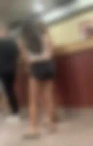 Short Shorts in Line (Not OC)