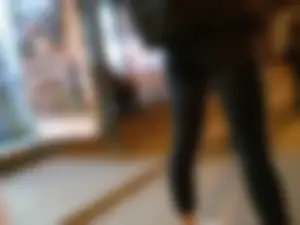Small Ass in Tight Pants City Street Closeup Creepshots