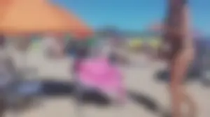 Beach mature milf from all angles