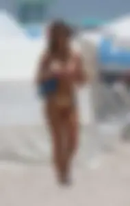 Kara Del Toro bikini candids in Miami