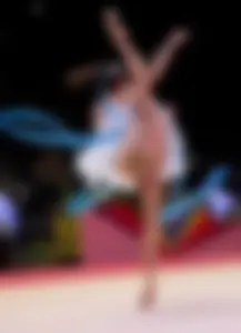 Candid gymnasts