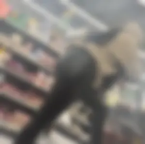 Hot  PLUMP ASS in Shiny Leggings brunette showing off: My Best yet