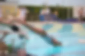 Group of teen and early 20's swimmers