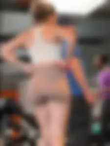PAWG Baddie Blonde Best Ass In Gym (Not OC)