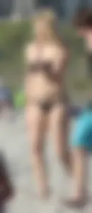 Mix of candid girls at the beach and in bikinis