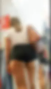 Chunky teen in legging shorts part II