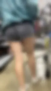 Cute Grey Shorts Teeen Dorm Shopping at Walmart (OC)