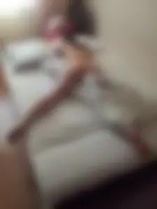 Sleeping candid GF in panties, laying with widely spread legs